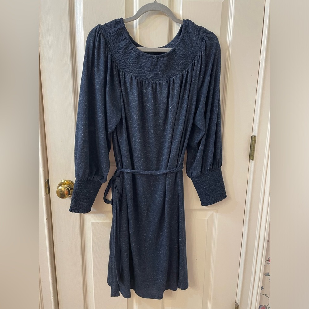Loft XL dress, “Heather” navy color, some light wear